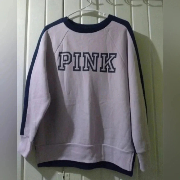 VS PINK sweatshirt oversized X-small NWOT - Picture 1 of 4